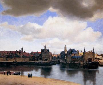 View Of Delft Artwork by Johannes Vermeer