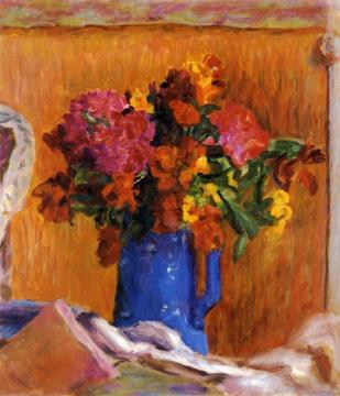 The Blue Pot Artwork by Pierre Bonnard