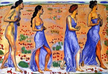 Emition Artwork by Ferdinand Hodler