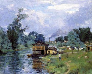 The Banks Of The River Artwork by Armand Guillaumin