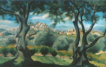 Motif from Corsica Artwork by Otakar Nejedlý