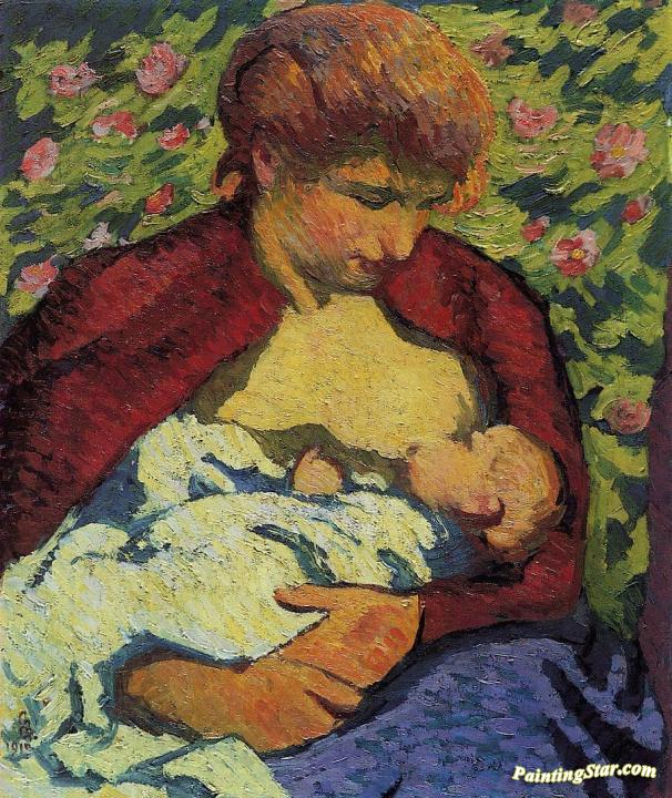 Giovane Madre Artwork by Giovanni Giacometti