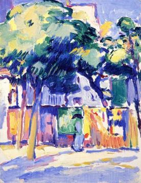 Veules-les-Roses Artwork by Samuel John Peploe