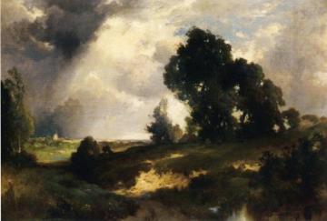 The Passing Shower Artwork by Thomas Moran