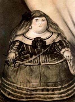 After Velasquez Artwork by Fernando Botero