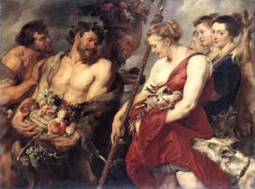 Diana Returning from Hunt Artwork by Peter Paul Rubens