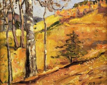 Mountain Landscape Artwork by George Gardner Symons