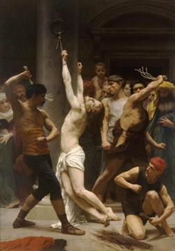 The Flagellation of Our Lord Jesus Christ Artwork by William Adolphe Bouguereau