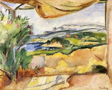 Landscape from the Terrace Artwork by Emile-othon Friesz