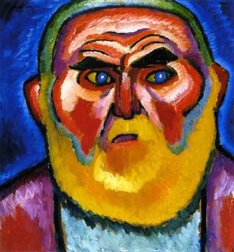 The Old Man Artwork by Alexej Jawlensky