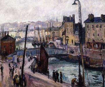 Le Havre, Bassin du Roy Artwork by Emile-othon Friesz