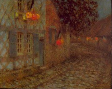 Fourteenth of July Artwork by Henri Le Sidaner