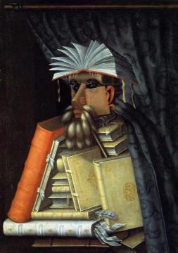 The Librarian Artwork by Giuseppe Arcimboldo