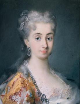 Pisana Mocenigo, née Corner (or Cornaro) Artwork by Rosalba Carriera