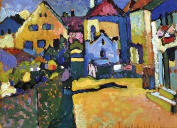 Murnau - Grüngasse Artwork by Wassily Kandinsky