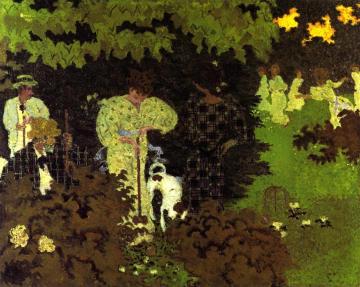 The Croquet Game Artwork by Pierre Bonnard