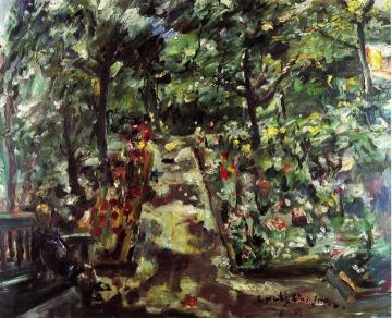 Garden In The West End Of Berlin Artwork by Lovis Corinth