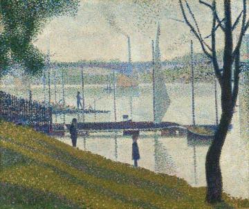 Bridge at Courbevoie Artwork by Georges Seurat