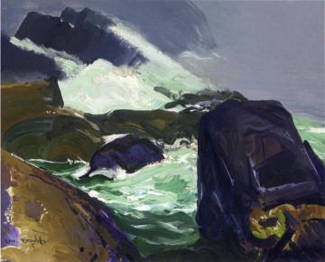 Rock Bound Artwork by George Wesley Bellows