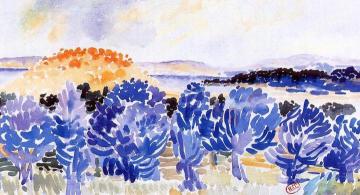 Landscape Artwork by Henri Edmond Cross