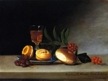 Still LIfe with Wine Glass Artwork by Raphaelle Peale