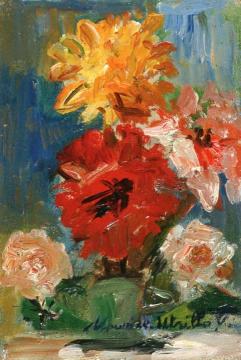 Still Life With Figurine Artwork by Maurice Utrillo