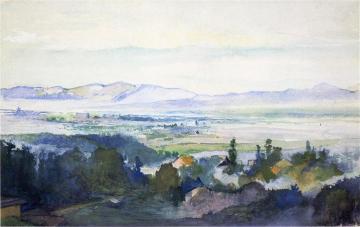 View Over Kyoto From Ya Ami Artwork by John La Farge