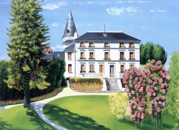 Château du Gressy Artwork by Moise Kisling