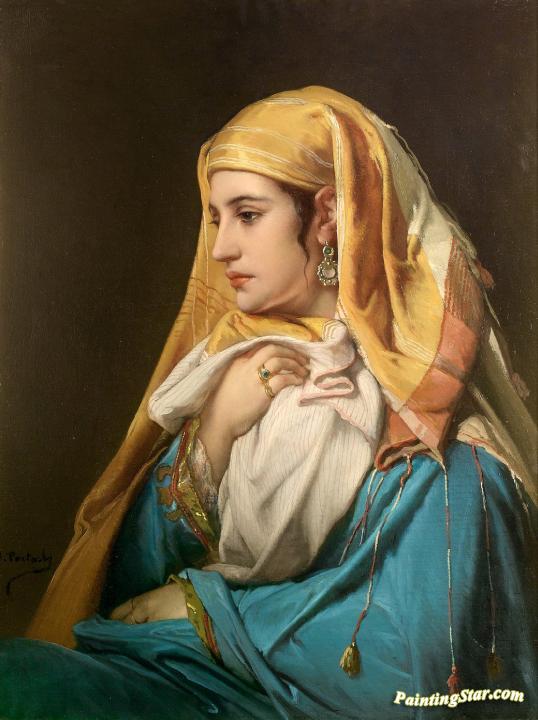 Contemplation Artwork by Jean-François Portaels