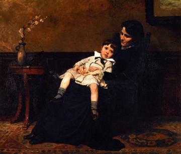 The Last Days Of Childhood Artwork by Cecilia Beaux