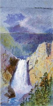Yosemite Valley, Yellowstone Park Artwork by William Stanley Haseltine