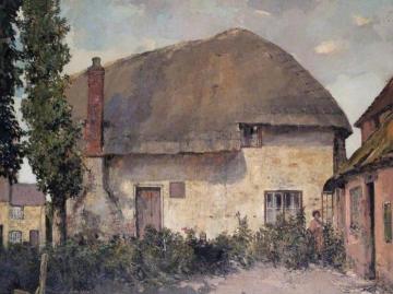 The Old Thatched Cottage Artwork by Alexander Jamieson