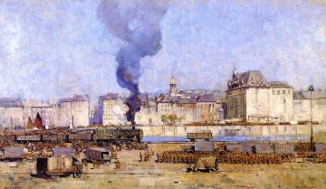Boulogne Artwork by Sir Arthur Streeton