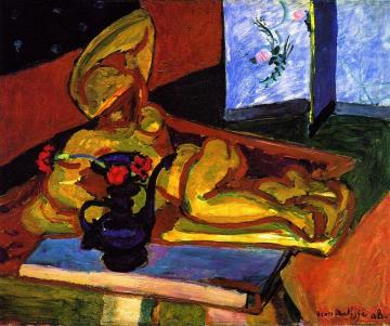 Sculpture and Persian Vase Artwork by Henri Matisse