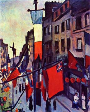 Fourteenth of July Artwork by Albert Marquet