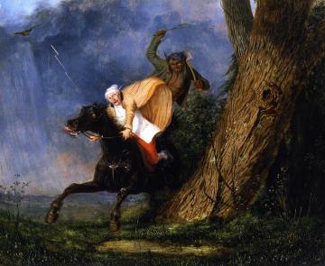 The Devil And Tom Walker Artwork by Charles Deas