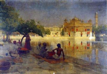 The Golden Temple, Amritsar Artwork by Edwin Lord Weeks