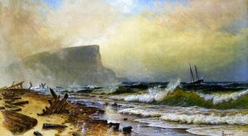 Rough Seas at Grand Manan Artwork by Alfred Thompson Bricher