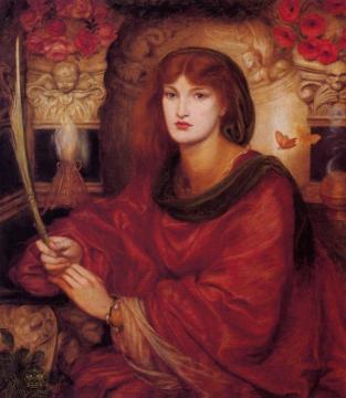 Sybilla Palmifera Artwork by Dante Gabriel Rossetti