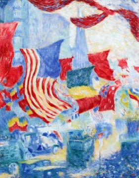 Flag Day Artwork by Theodore Earl Butler