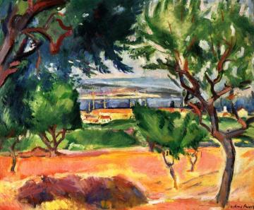 Landscape Artwork by Emile-othon Friesz