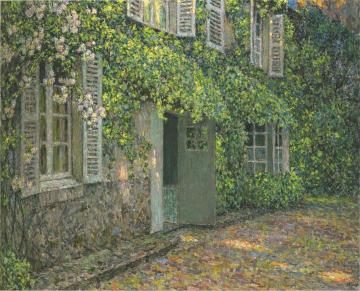 The House in Summer Artwork by Henri Le Sidaner
