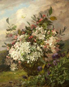 Apple Blossom Artwork by William Jabez Muckley