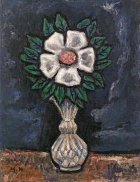 Wild Rose Artwork by Marsden Hartley