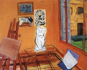The Studio on rue Jeanne-d'Arc in Perpignan Artwork by Raoul Dufy