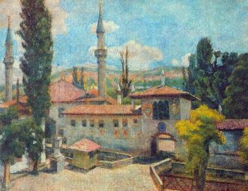 Bakhchisaray. Khan's Palace Artwork by Ilya Mashkov