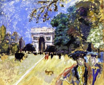 The Arc De Triomphe Artwork by Pierre Bonnard