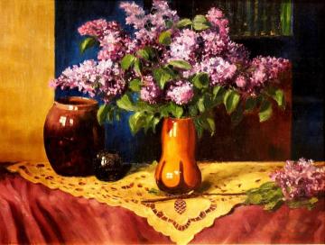 Still Life Artwork by Nikolai Petrovich Bogdanov-belsky