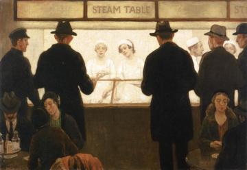 The Steam Table Artwork by Anna Mary Richards Brewster