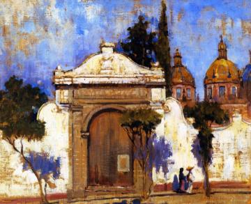Carmen Gate, San Angel No. 2 Artwork by Alson Skinner Clark